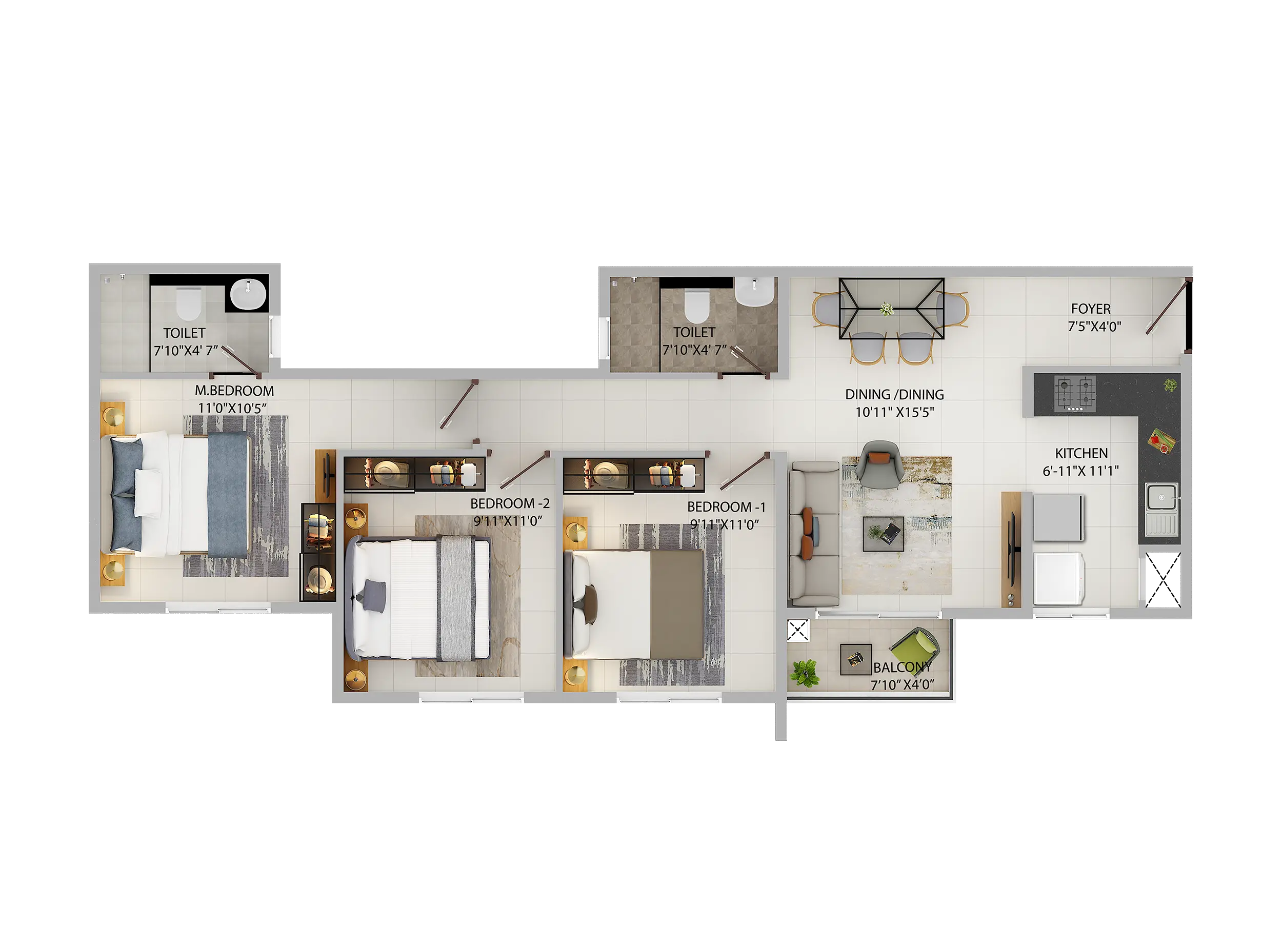 3 BHK